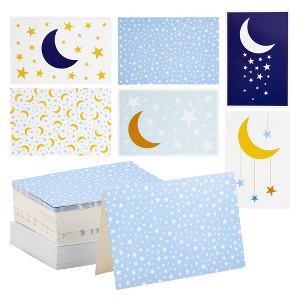 Best Paper Greetings Best Paper Greeting 48 Pack Moon and Stars Assorted Cards with Envelopes All Occasion, 4x6 in - 1 of 4