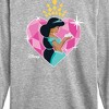 Boys' - Disney Princess - Jasmine Heart Long Sleeve Graphic T-Shirt - 2 of 4