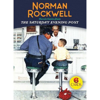 Norman Rockwell 6 Cards - (Dover Postcards) (Paperback)