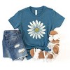 The Juniper Shop White Daisy Youth Short Sleeve Tee - S - Teal - 4 of 4