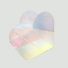 Cur8 Acrylic Irridecent Makeup Brush Holder Heart - 2 of 4