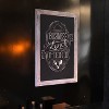 Emma and Oliver Framed Decorative Wall Hanging Chalkboard with Magnetic Surface and Eraser for Weddings, Parties, Showers and More - 4 of 4