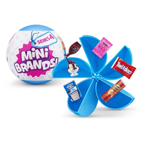 5 Surprise Mini Brands Series 4 Mystery Collectible Capsule : Target
