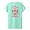 S.W.Smiley Fishing Club Anchor - Women's Short Sleeve Graphic T-Shirt - 3 of 4