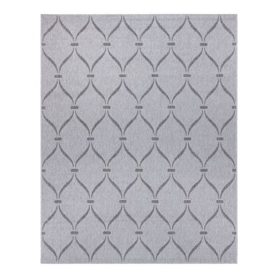 Gertmenian Ringley Araceli Transitional Geometric Flatweave Indoor Outdoor Area Rug