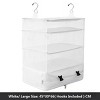 Racxily Hanging Packing Cubes for Travel, Large Portable Hanging Suitcase Organizer, Foldable Compression Luggage Organizer Bags - 2 of 2
