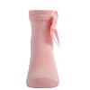 Memoi Girls' Silky Side Bow Anklet Socks - 2 of 4