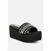 Batanga Diamante & Rhinestone Detail Stylish Flatforms - 2 of 4