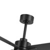 Airsurfer 52-inch 4-Blade Integrated LED Ceiling Fan with Light Remote - 3 of 4