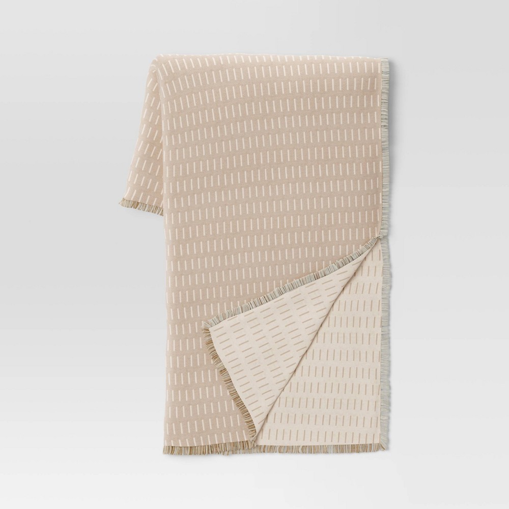 Dash Throw Blanket Neutral/Ivory - Threshold