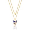 Sanrio Hello Kitty Brass Silver or Gold Plated Enamel Necklace - 18'' Chain, Officially Licensed Authentic - 3 of 4