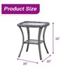 POCASSY 8 Piece Multiple Chairs Seating Group with Cushions and Side Tables - 3 of 4