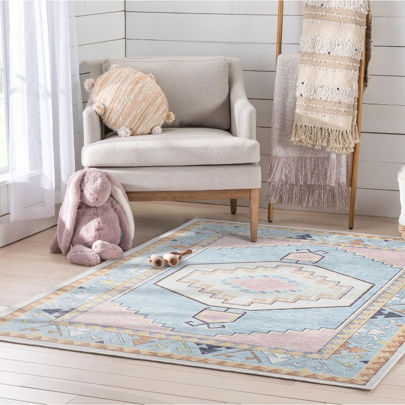 Well Woven Medallion Apollo Kids Collection Area Rug, 5 of 6