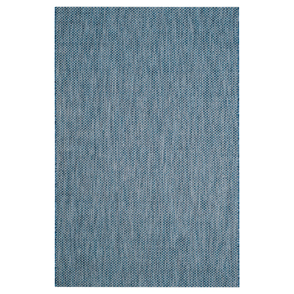  x 9'6in Cherwell Outdoor Rug Navy/Gray