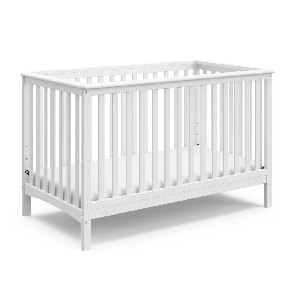 Photos - Cot Storkcraft Hillcrest 4-in-1 Convertible Crib - White