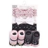 Hudson Baby Infant Girl Headband and Socks Set 5pk, Love, 0-9 Months - 2 of 2