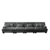 NicBex Couches for Living Room 2-Seater Sofa Cloud Couch Comfort Chenille Upholstered Sofa 2 Lumbar Pillows and 2 Throw Pillows for Bedroom - 3 of 4