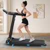 NAYSAYE Foldable Treadmill 3.0HP with Incline for Home Running Walking and Cardio Exercise, Black, 47.64"*19.72"*37.01" - 2 of 4