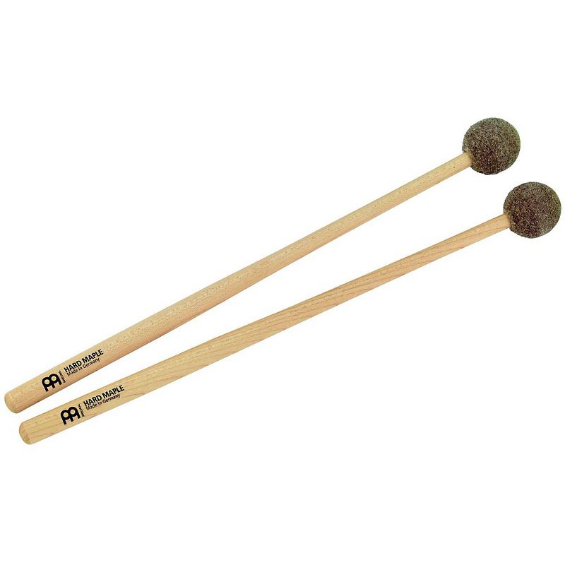 MEINL Percussion Mallet Pair with Small Felt Tips-Maple Handle, 1 of 3