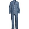 Lands' End Men's Long Sleeve Essential Pajama Set - 3 of 3