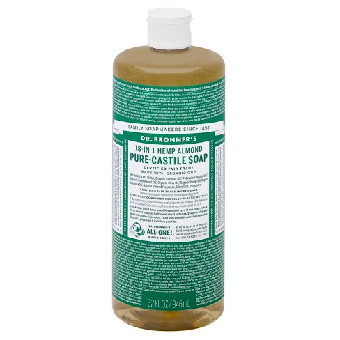 soap almond meghan dr castile markle bronner pure oz liquid beauty target hemp shower roundup nothing fancy does 32oz