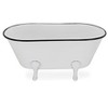 Cheung's Lavande Metal Tub Decor - Small - White - 4 of 4