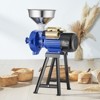 VEVOR Electric Grain Mill Grinder, 3000W Spice Grinders, Commercial Corn Mill with Funnel, Thickness Adjustable Powder Machine - 2 of 4