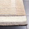 Ebony EBN607 Hand Tufted Runner Rug - Beige/Ivory - 2'3"x9' - Safavieh. - 3 of 4