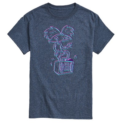 Men's - Hey Arnold! - 3D Arnold Short Sleeve Graphic T-Shirt