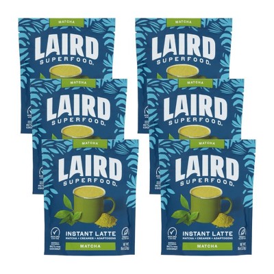 Laird Superfood Matcha Latte Mix - Case of 6/8 oz