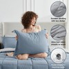 BAGOKIE 5/7 PCS Bed in a Bag Reversible Bedding Set with Comforter, Sheets, Pillow Sham, Pillowcase - 2 of 4