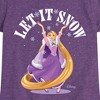 Girls' - Disney - Let It Snow Fitted Short Sleeve Graphic T-Shirt - 2 of 4