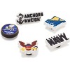 Crocs Jibbitz Armed Forces US Navy Patriotic Shoe Charms 5pk - 2 of 4