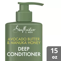 SheaMoisture Men Deep Conditioner - Avocado Butter & Manuka Honey - 15 fl oz