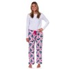 Seven Times Six Disney Stitch Pajamas Women's Plush Heart Accents Lounge Sleep Pants - 2 of 4