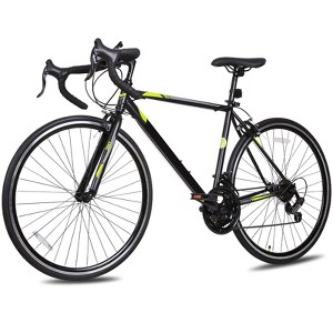 Hykolity 700C Road Bike, 14 Speed Drop Bar City Commuter Bicycle, High-Carbon Steel Urban Adult Bicycle, Hybrid Adult Bike with Caliper Brakes - 1 of 4