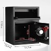 Digital Electronic Safe Box with Keypad ¨C Metal Locking Drop Box for Home/Hotel Valuables - 2 of 4