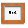 PosterPalooza | Photo Size Classic Brown Picture Frame - UV Acrylic, Foam Board Backing, Hanging Hardware - 2 of 4