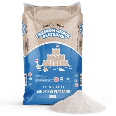 SandPiper Premium Grade Multi-Use Play Sand with Chemical Free Formula for Sandboxes, Pet Areas, Pavers, and Walking Stones