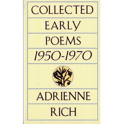 Collected Early Poems - by  Adrienne Cecile Rich (Paperback)