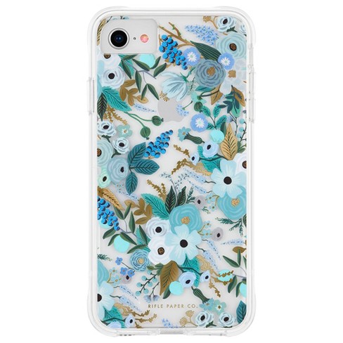 Case Mate Iphone Se Iphone 8 7 Case Rifle Paper Garden Party Blue Target
