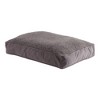 Kensington Garden Buster Deluxe Faux Shearling Rectangle Pillow Dog Bed - 2 of 4