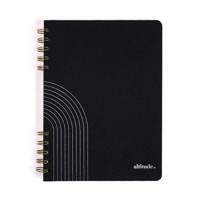 Altitude Journal 6.25"x8.5" Split Twin Wire Black Arch