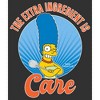 Men's The Simpsons Marge The Extra Ingredient is Care T-Shirt - 2 of 4