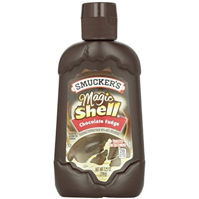 Smuckers, Magic Shell, Ice Cream Topping, Chocolate Fudge, 7.25Oz Bottle (Pack Of 3)