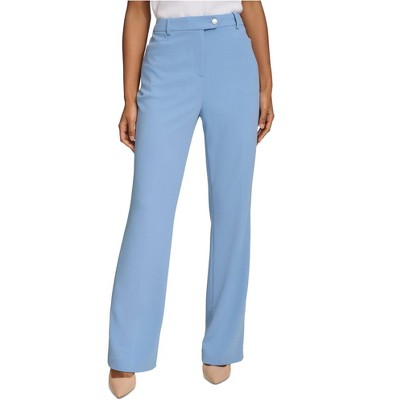Calvin Klein Womens Solid Casual Trouser Pants