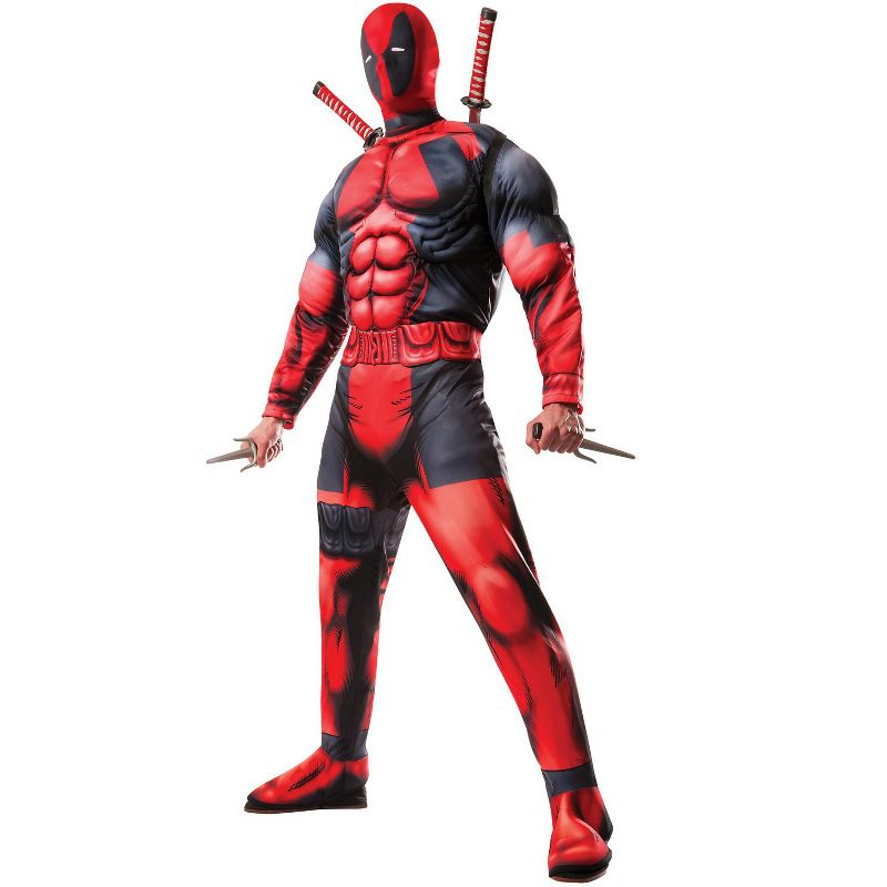 Marvel Deluxe Deadpool Men's Costume, 1 of 2