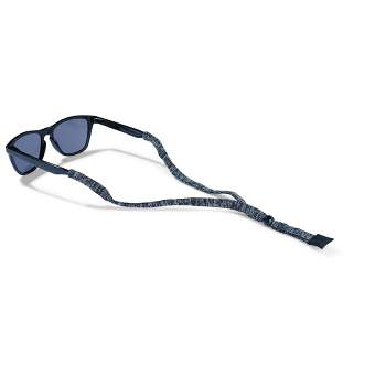 Readerest Cotton Sunglasses Strap, Adjustable Glasses Retainers for Men and Women, Cotton Sunglass Lanyard Black