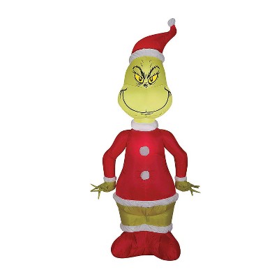 Gemmy 3.5-ft Lighted Dr. Seuss The Grinch Christmas Inflatable at