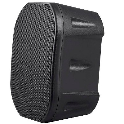Monoprice Commercial Audio 70V 6.5-inch Weatherproof 2-Way Speakers with Wall Mount Bracket (Pair)